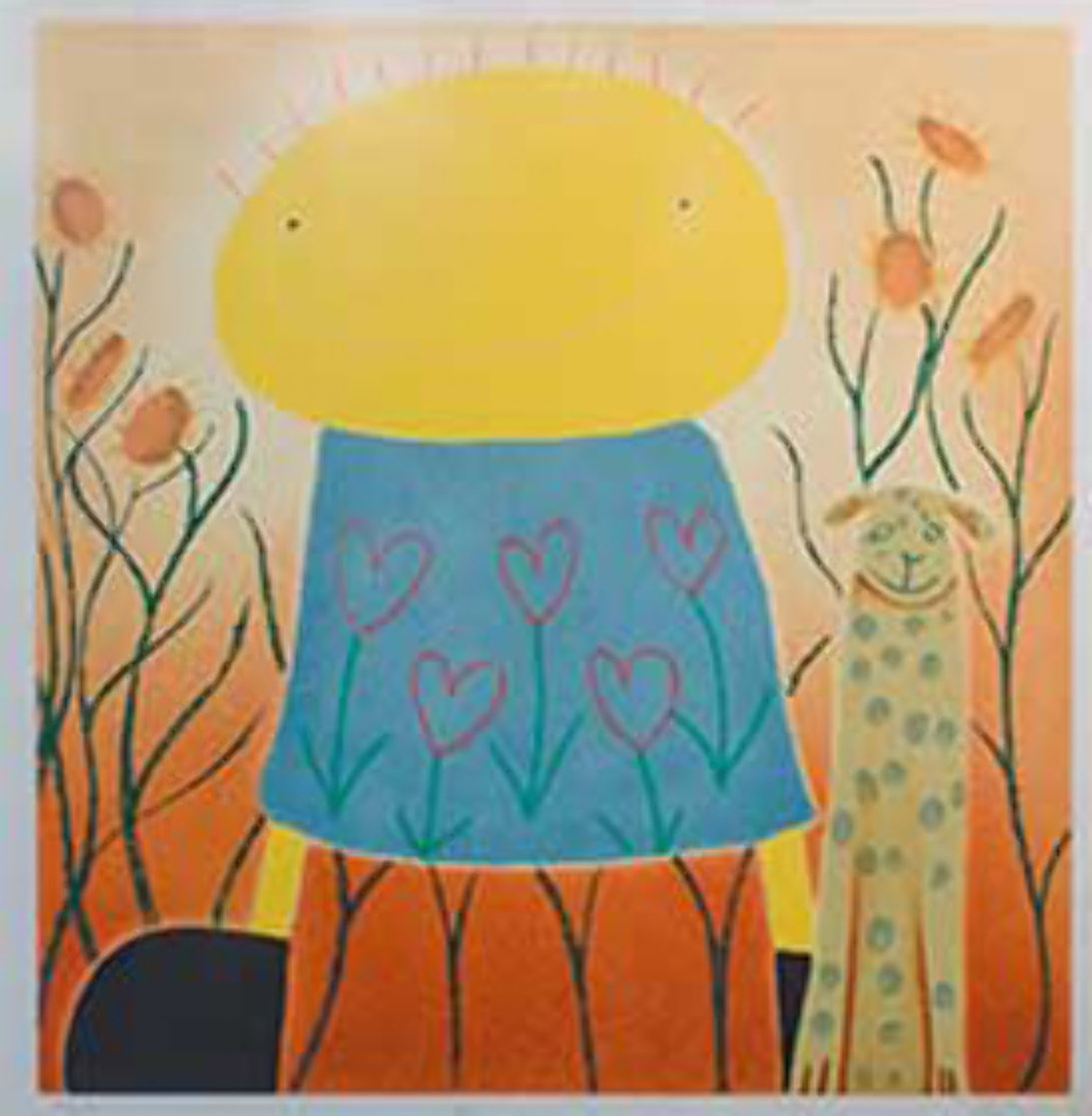 Secret Garden Limited Edition Print by Mackenzie Thorpe Secret Garden Limited Edition Print by Mackenzie Thorpe