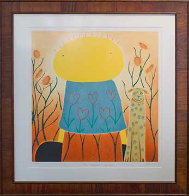 Secret Garden Limited Edition Print by Mackenzie Thorpe - 1 Secret Garden Limited Edition Print by Mackenzie Thorpe - 1