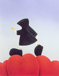 Walking on Love 2003 Limited Edition Print - Mackenzie Thorpe Walking on Love 2003 Limited Edition Print - Mackenzie Thorpe