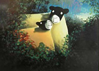 In the Woods Limited Edition Print by Mackenzie Thorpe - 0 In the Woods Limited Edition Print by Mackenzie Thorpe - 0