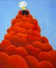 Pile of Love 2003 46x39 Original Painting by Mackenzie Thorpe - 2 Pile of Love 2003 46x39 Original Painting by Mackenzie Thorpe - 2