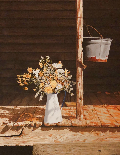 Porch Bouquet 1997 Limited Edition Print by Bob Timberlake