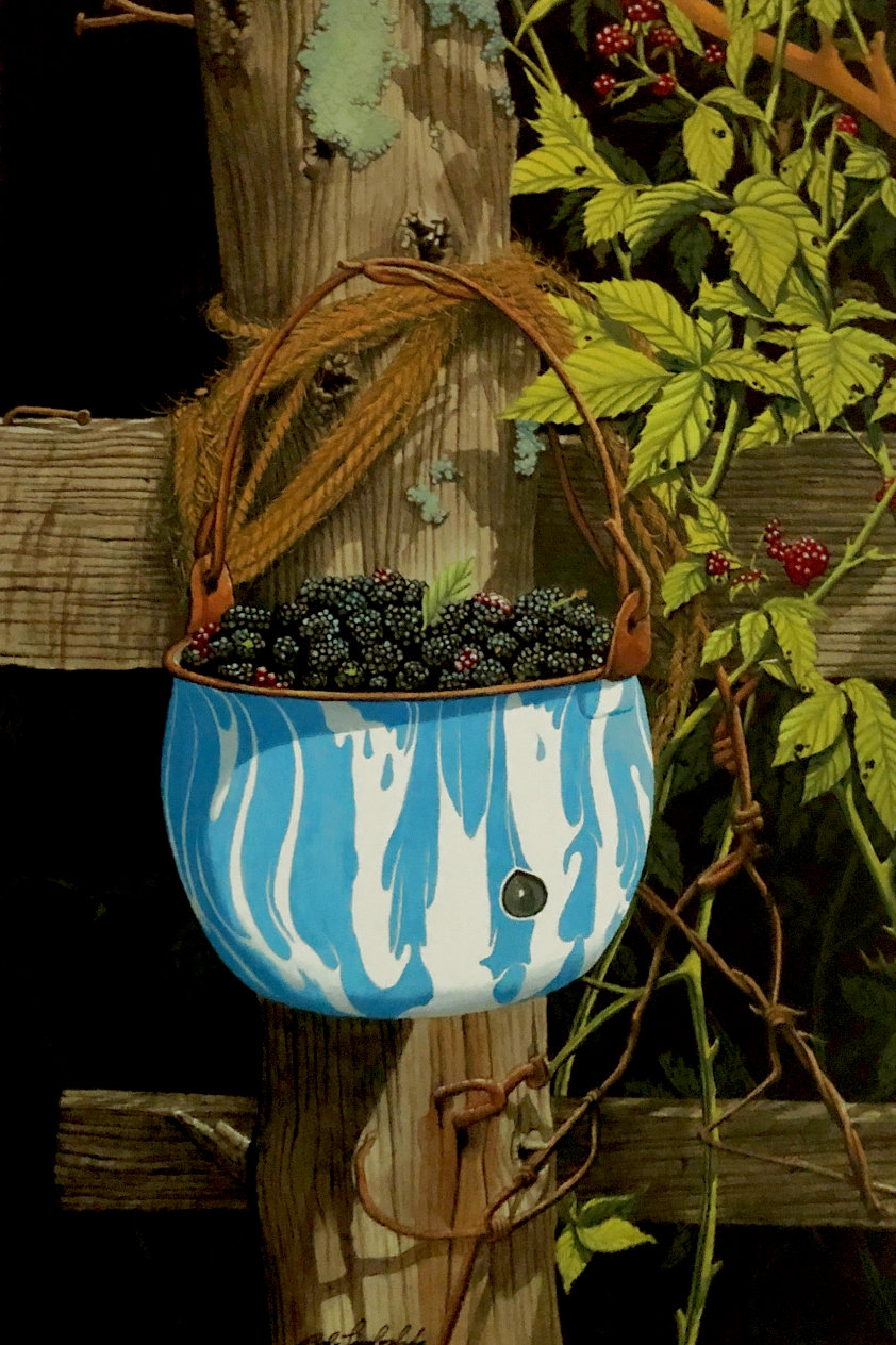 Dan's Berries 2000 Limited Edition Offset Lithograph by Bob Timberlake