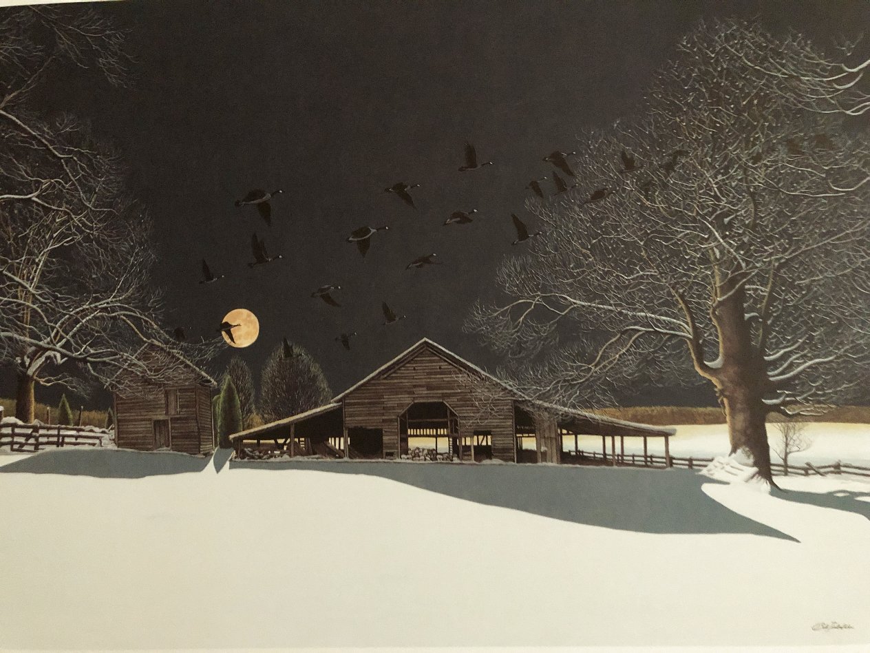 Studio Moon 2002 Limited Edition Offset Lithograph by Bob Timberlake