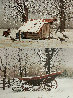 Winter Portfolio of 2 Lithographs - 2003 Limited Edition Print by Bob Timberlake - 0