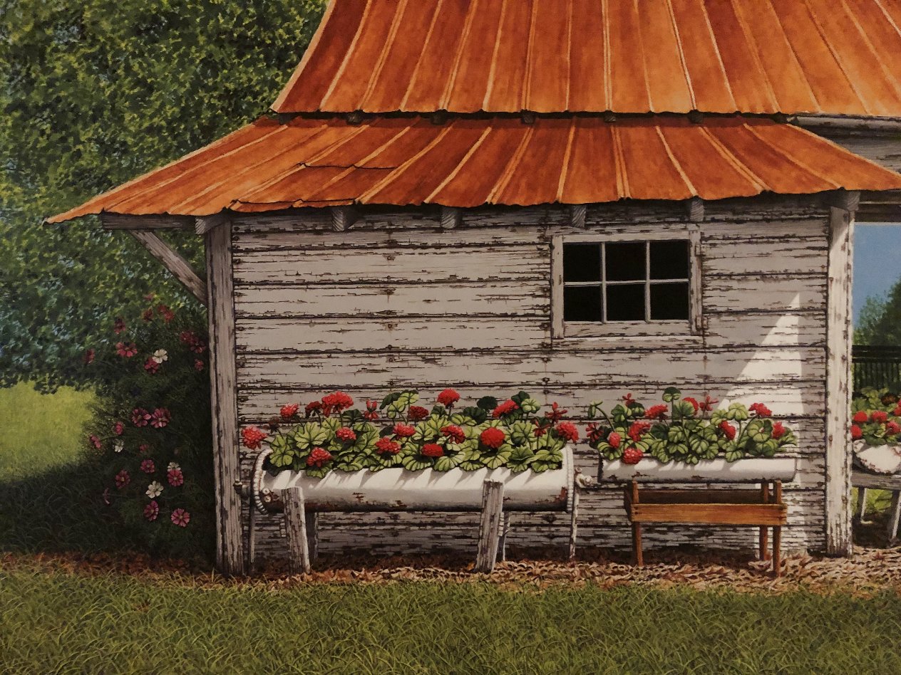 Whitewashed 2004 Limited Edition Offset Lithograph by Bob Timberlake