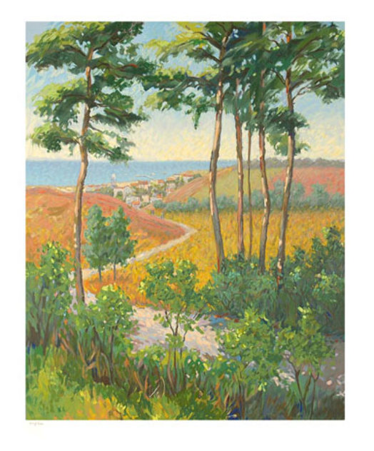 Path To The Village 1992 Limited Edition Print by Christian Title