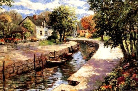 Canal PP Limited Edition Print - Christian Title