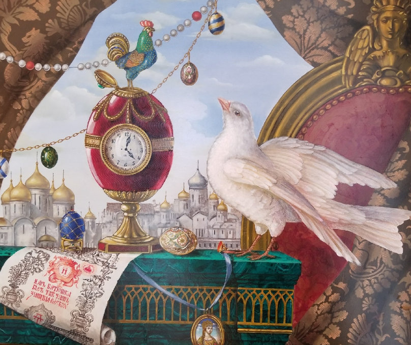 冬宮殿　版画手彩色Alexey Dmitrievich Reipolsky Seldom seen art of Russia exhibited at museum