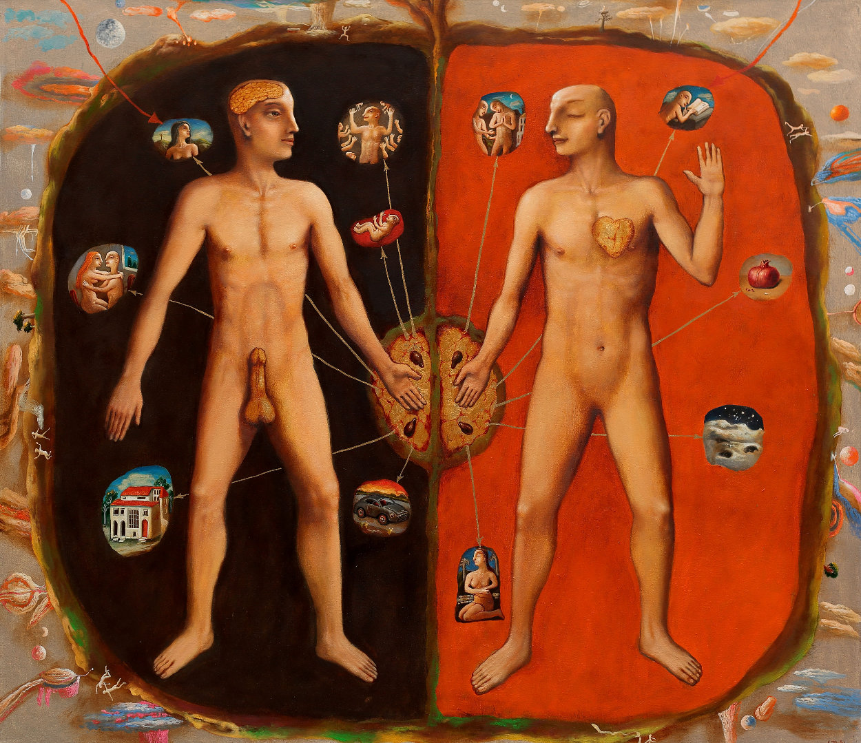 Left And Right Lines 2019 51x59 Original Painting by Kim Tkatch Left And Right Lines 2019 51x59 Original Painting by Kim Tkatch