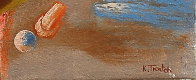 Left And Right Lines 2019 51x59 Original Painting by Kim Tkatch - 2 Left And Right Lines 2019 51x59 Original Painting by Kim Tkatch - 2