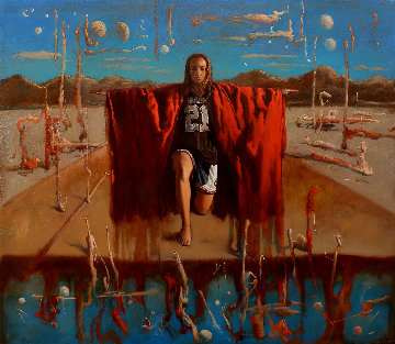 Rise 2019 51x59 Huge Original Painting - Kim Tkatch Rise 2019 51x59 Huge Original Painting - Kim Tkatch