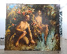 Adam And Eve 2006 68x80 Huge Original Painting by Kim Tkatch - 1