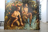 Adam And Eve 2006 68x80 Huge Original Painting by Kim Tkatch - 2