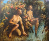 Adam And Eve 2006 68x80 Huge Original Painting by Kim Tkatch - 0