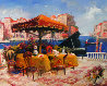 Venetian Memory 2002 42x50 IHuge Original Painting by Kim Tkatch - 0