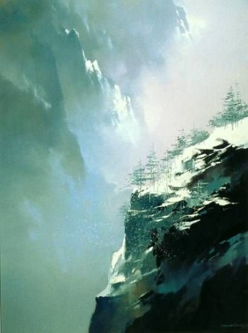 Song of the Winter Mountain 1990 Limited Edition Print - Thomas Leung
