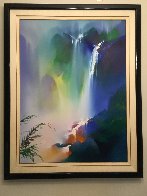 Untitled Landscape Painting 1992 52x44 Super Huge Original Painting by Thomas Leung - 1 Untitled Landscape Painting 1992 52x44 Super Huge Original Painting by Thomas Leung - 1