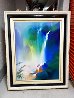 Untitled Landscape Painting 1992 52x44 Huge Original Painting by Thomas Leung - 6