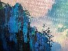 Magical Mountain 2018 39x55 Huge Original Painting by Thomas Leung - 2