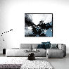 Universe 2014 59x71  Huge  Mural Size Original Painting by Thomas Leung - 4
