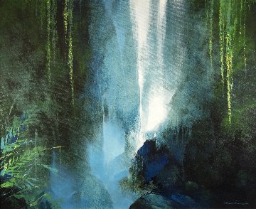 Secret Place 2015 39x47 Super Huge Original Painting - Thomas Leung Secret Place 2015 39x47 Super Huge Original Painting - Thomas Leung