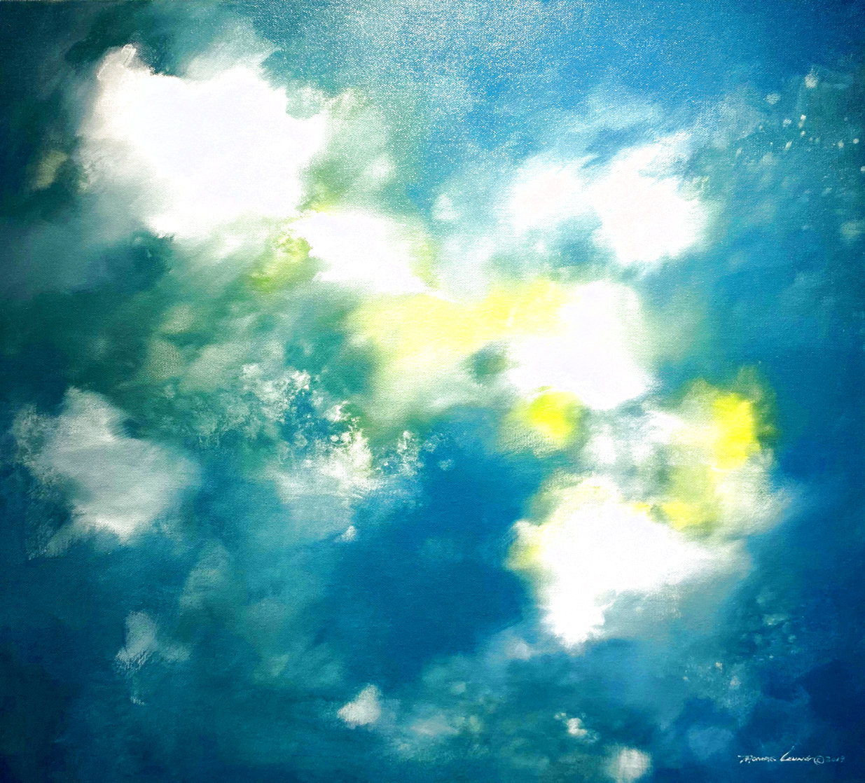 Dream 2019 35x39 Original Painting by Thomas Leung Dream 2019 35x39 Original Painting by Thomas Leung
