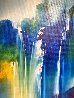 Inside the Falls 2018 35x24 Original Painting by Thomas Leung - 3