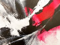Red Motion 2018 39x31 Original Painting by Thomas Leung - 1 Red Motion 2018 39x31 Original Painting by Thomas Leung - 1