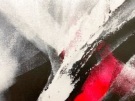 Red Motion 2018 39x31 Original Painting by Thomas Leung - 3 Red Motion 2018 39x31 Original Painting by Thomas Leung - 3