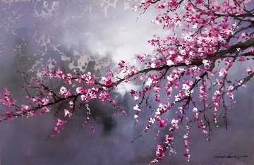 Winter Blossom II 2018 20x30 Original Painting - Thomas Leung Winter Blossom II 2018 20x30 Original Painting - Thomas Leung