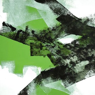 Wave 6 2020 16x16 Original Painting - Thomas Leung Wave 6 2020 16x16 Original Painting - Thomas Leung