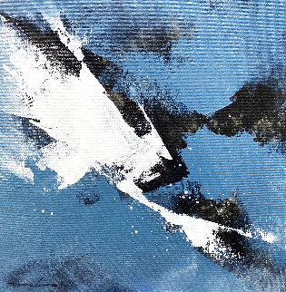 Wave 16 2020 16x16 Original Painting - Thomas Leung Wave 16 2020 16x16 Original Painting - Thomas Leung