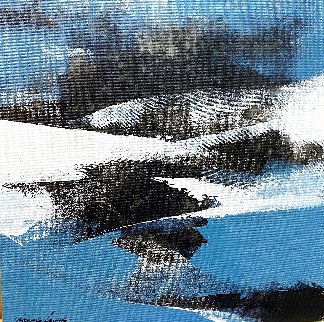 Wave 17 2020 16x16 Original Painting - Thomas Leung Wave 17 2020 16x16 Original Painting - Thomas Leung