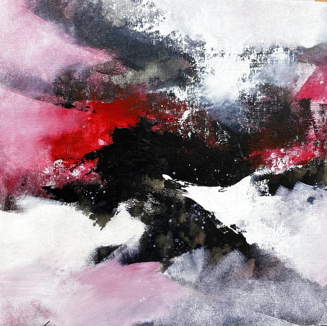 Wave 18 2020 16x16 Original Painting by Thomas Leung Wave 18 2020 16x16 Original Painting by Thomas Leung