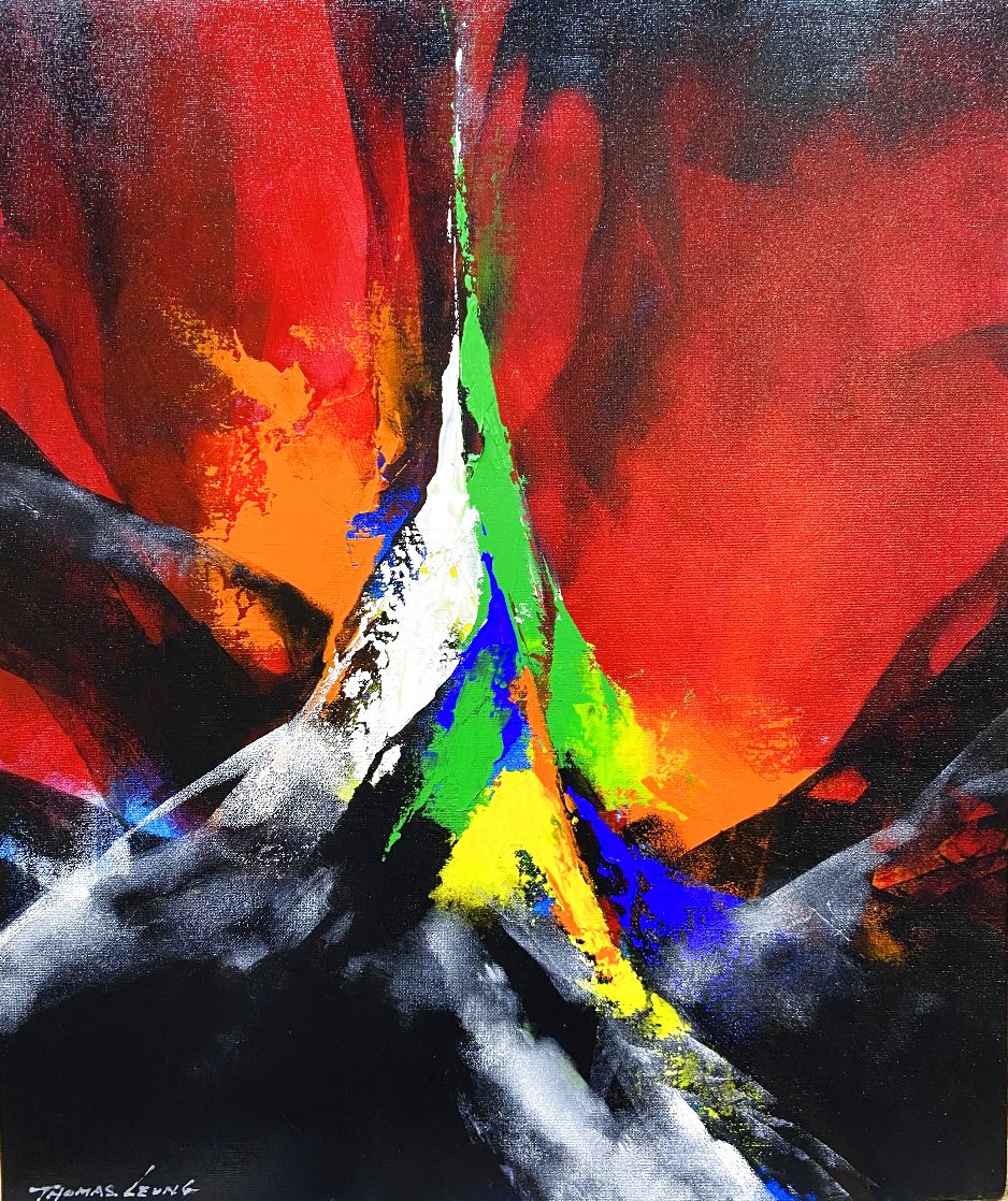 Joyful II 2020 24x20 Original Painting by Thomas Leung Joyful II 2020 24x20 Original Painting by Thomas Leung