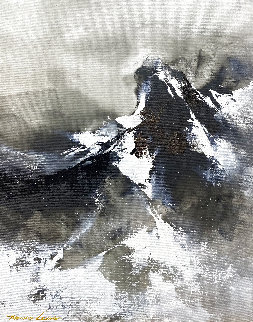 Snow Mountain Top 2020 20x16 Original Painting - Thomas Leung Snow Mountain Top 2020 20x16 Original Painting - Thomas Leung