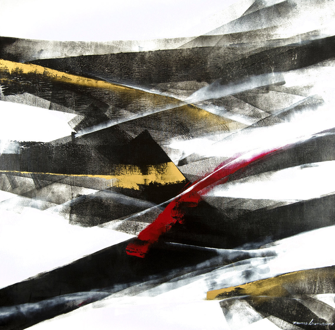 Exchange II 2017 39x39 Original Painting by Thomas Leung Exchange II 2017 39x39 Original Painting by Thomas Leung