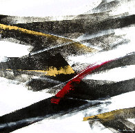 Exchange II 2017 39x39 Original Painting by Thomas Leung - 0 Exchange II 2017 39x39 Original Painting by Thomas Leung - 0