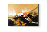 Golden Time 2014 59x70 Huge Original Painting by Thomas Leung - 1 Golden Time 2014 59x70 Huge Original Painting by Thomas Leung - 1
