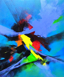 Joyful I Original Painting - Thomas Leung Joyful I Original Painting - Thomas Leung