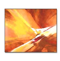 Summer of Fire 2015 39x47 Huge Original Painting by Thomas Leung - 1 Summer of Fire 2015 39x47 Huge Original Painting by Thomas Leung - 1