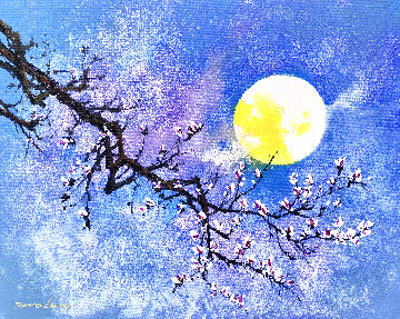 Moon Lighting 2020 20x24 Original Painting - Thomas Leung Moon Lighting 2020 20x24 Original Painting - Thomas Leung