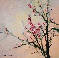 Little Blossom 2001 12x12 Original Painting by Thomas Leung - 0