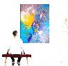 Holes 2021 70x59 - Huge Mural Size Original Painting by Thomas Leung - 2