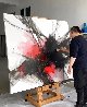 Enthusiasm 2021 59x79 - Huge Mural Sized Original Painting by Thomas Leung - 1