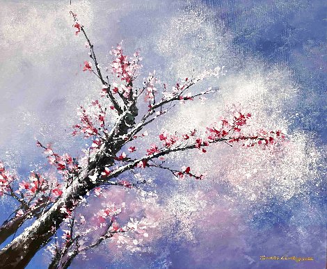 Blossom Season 2022 20x24 Original Painting - Thomas Leung