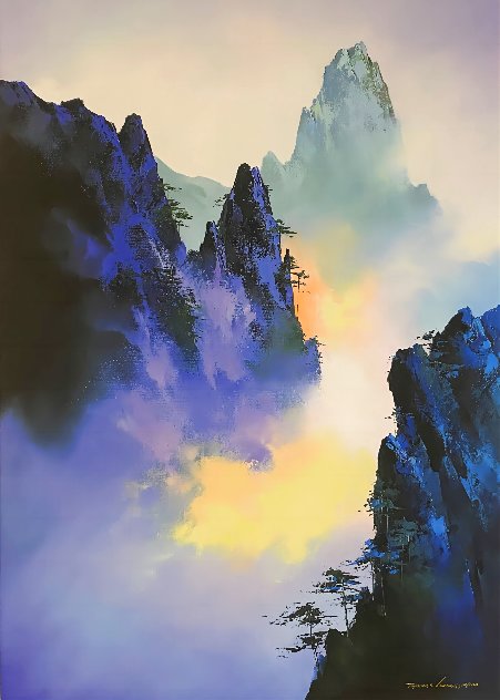 Sea of Clouds Embellished - Huge Limited Edition Print by Thomas Leung