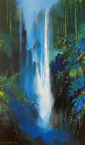 Inside the Falls Embellished Limited Edition Print - Thomas Leung