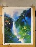 Fantasy Cascades Embellished - Huge Limited Edition Print by Thomas Leung - 1